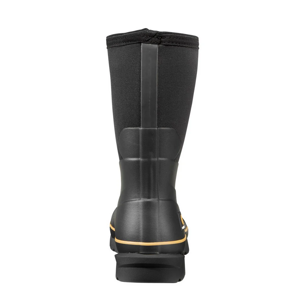 10-INCH WATERPROOF NON-SAFETY TOE RUBBER BOOT - BLK-Black | Carhartt CMV1121 - Image 5
