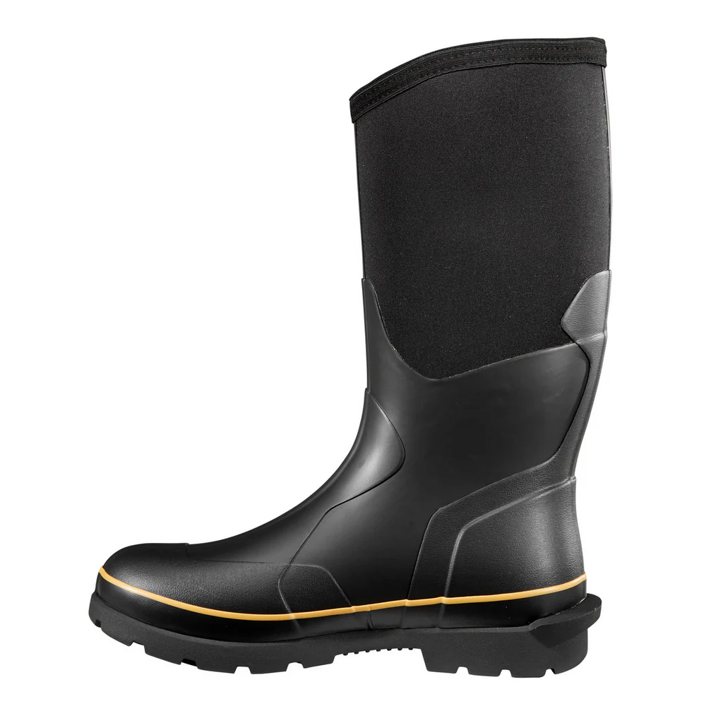 15-INCH NON-SAFETY TOE WATERPROOF RUBBER BOOT - BLK-Black | Carhartt CMV1151 - Image 3