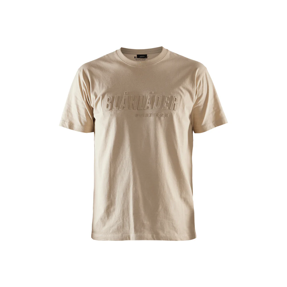 3D T-Shirt - 2509-Warm Beige | Blaklader 34431042 - Image 2