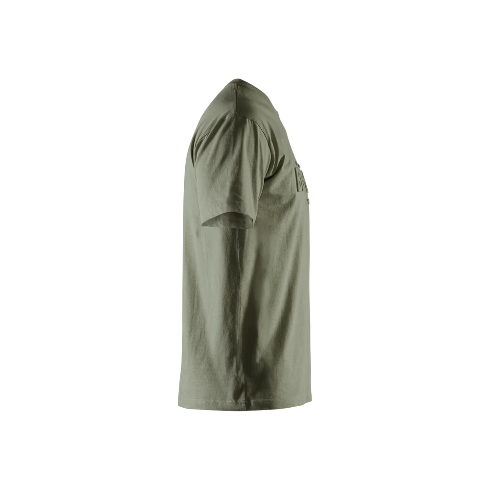 3D T-Shirt - 4109-Autumn Green | Blaklader 34431042 - Image 3