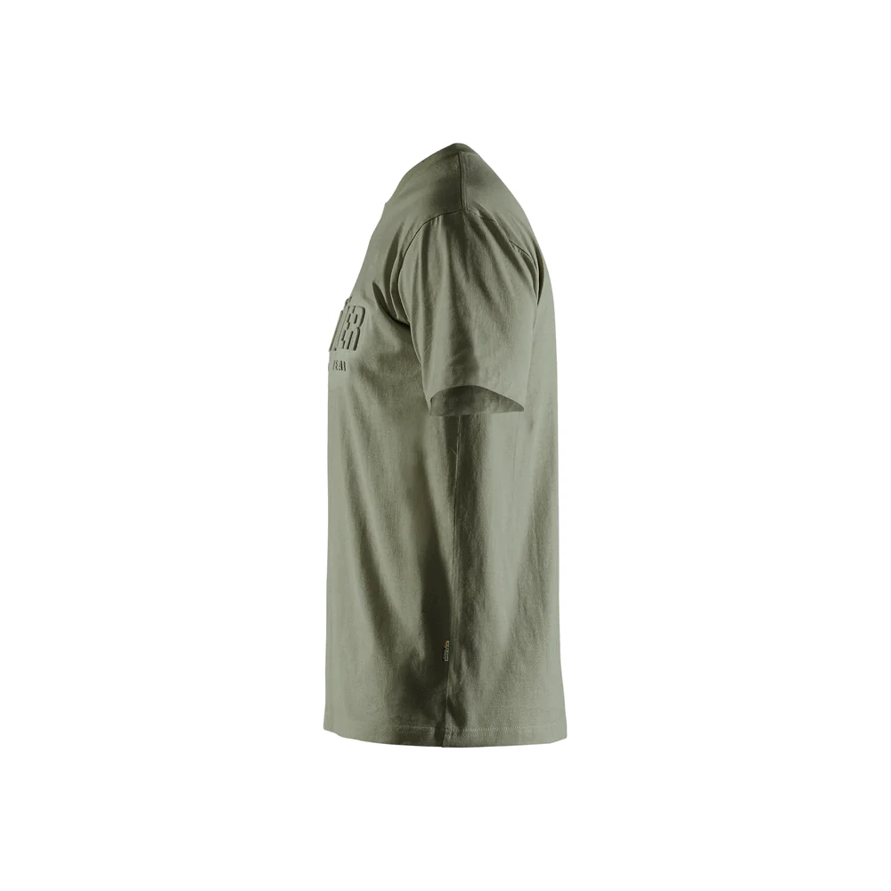 3D T-Shirt - 4109-Autumn Green | Blaklader 34431042 - Image 4