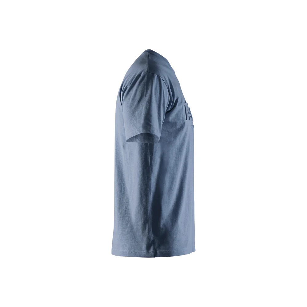 3D T-Shirt - 8209- Blue Limited | Blaklader 34431042 - Image 3