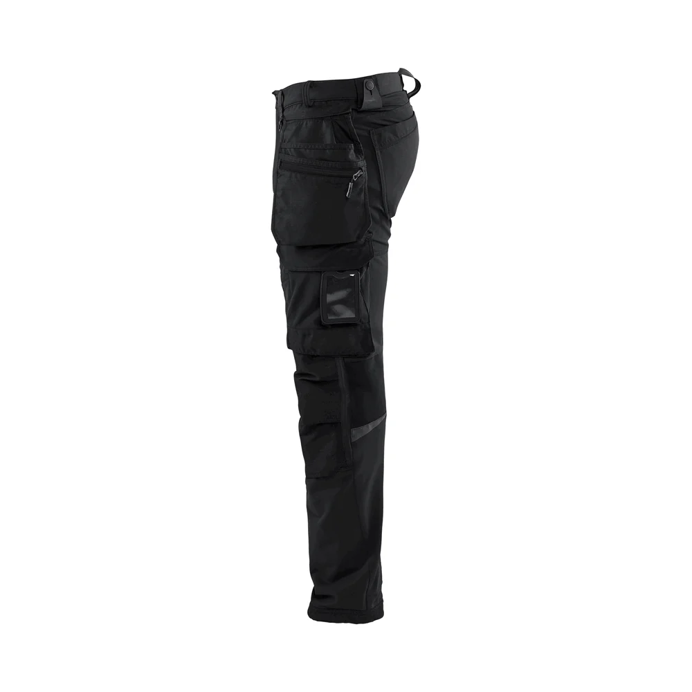 4-Way Stretch Work Pants - 9900-Black | Blaklader 16221644 - Image 4