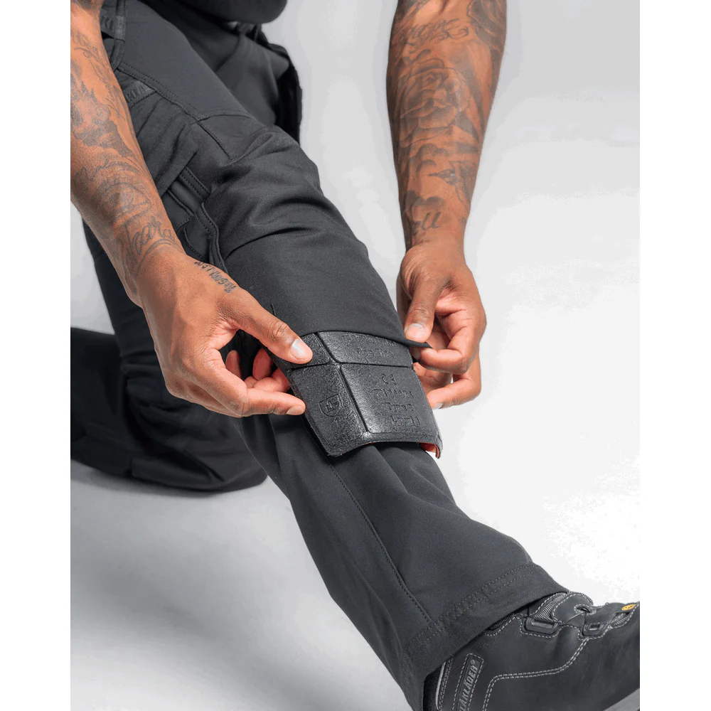 4-Way Stretch Work Pants - 9900-Black | Blaklader 16221644 - Image 8