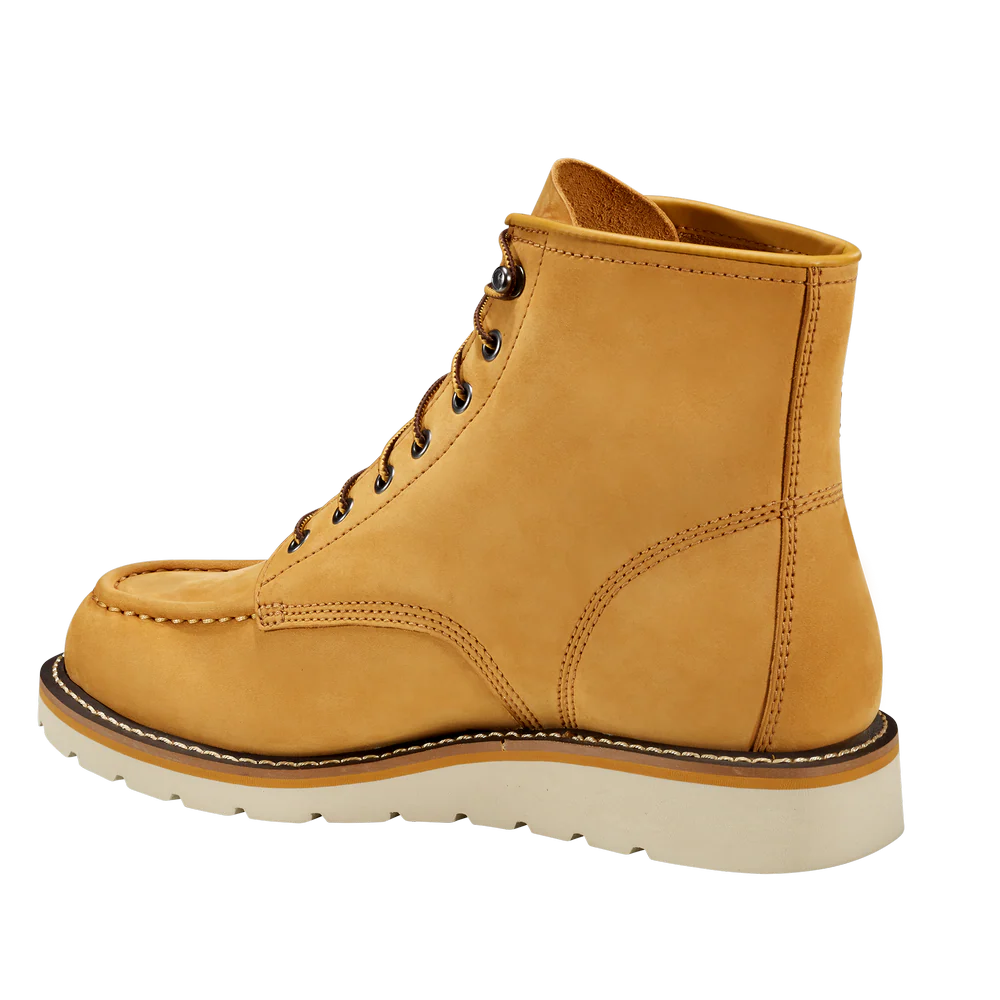 6-INCH MOC SOFT TOE WEDGE BOOT - WHT-Wheat | Carhartt FW6076-M - Image 2