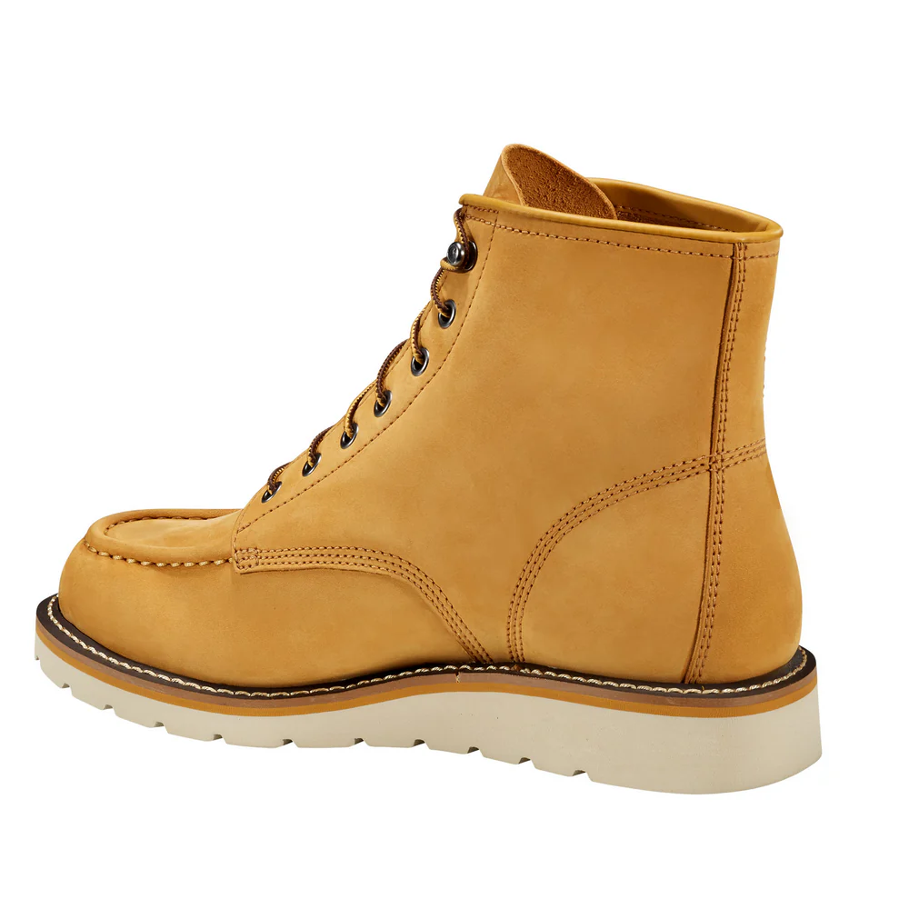 6-INCH MOC SOFT TOE WEDGE WORK BOOT - WHT-Wheat | Carhartt FW6075-W - Image 2