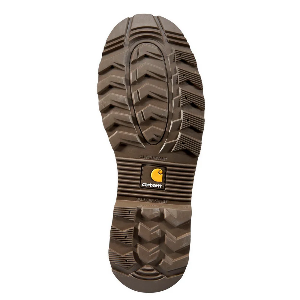 6-INCH PLAIN TOE LUG BOOT - DKBRN-Dark Bison Oil Tanned | Carhartt CMW6190 - Image 6
