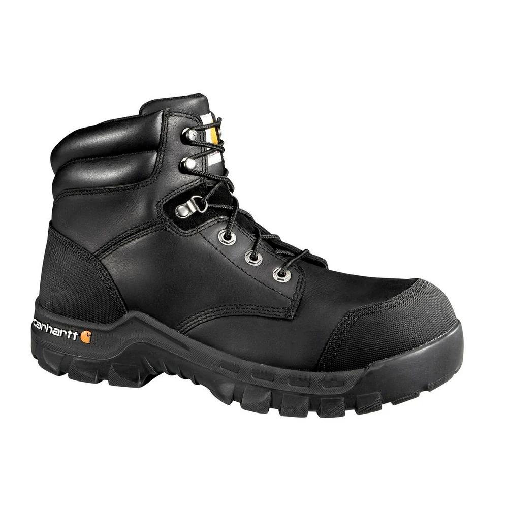 6-INCH RUGGED FLEX CSA COMPOSITE TOE WORK BOOT - BLK-Black Oil Tanned | Carhartt CMR6971