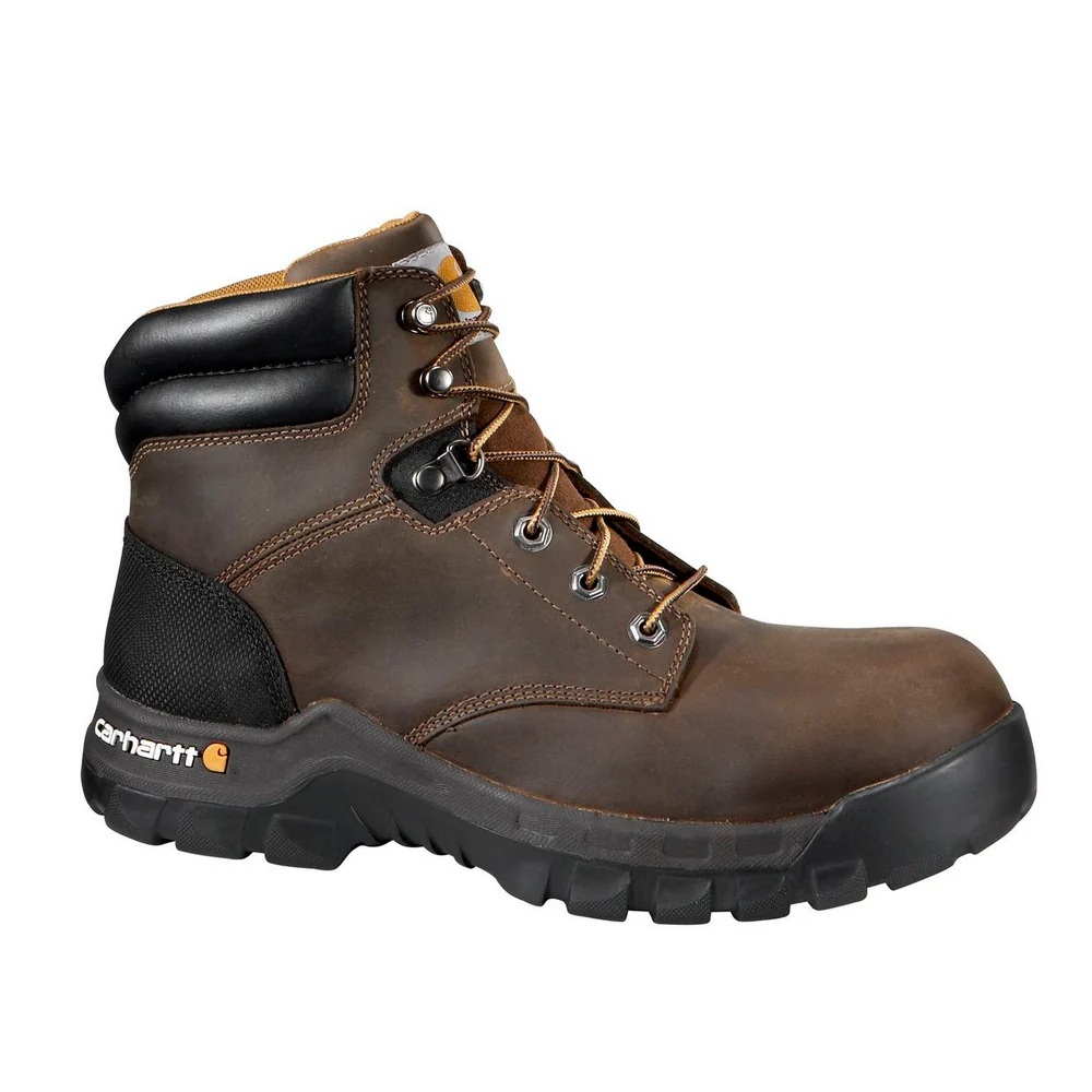 6-INCH RUGGED FLEX NON-SAFETY TOE BOOT - BRN-Brown Oil Tanned | Carhartt CMF6066