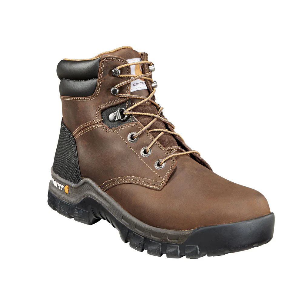 6-INCH RUGGED FLEX NON-SAFETY TOE BOOT - BRN-Brown Oil Tanned | Carhartt CMF6066 - Image 2