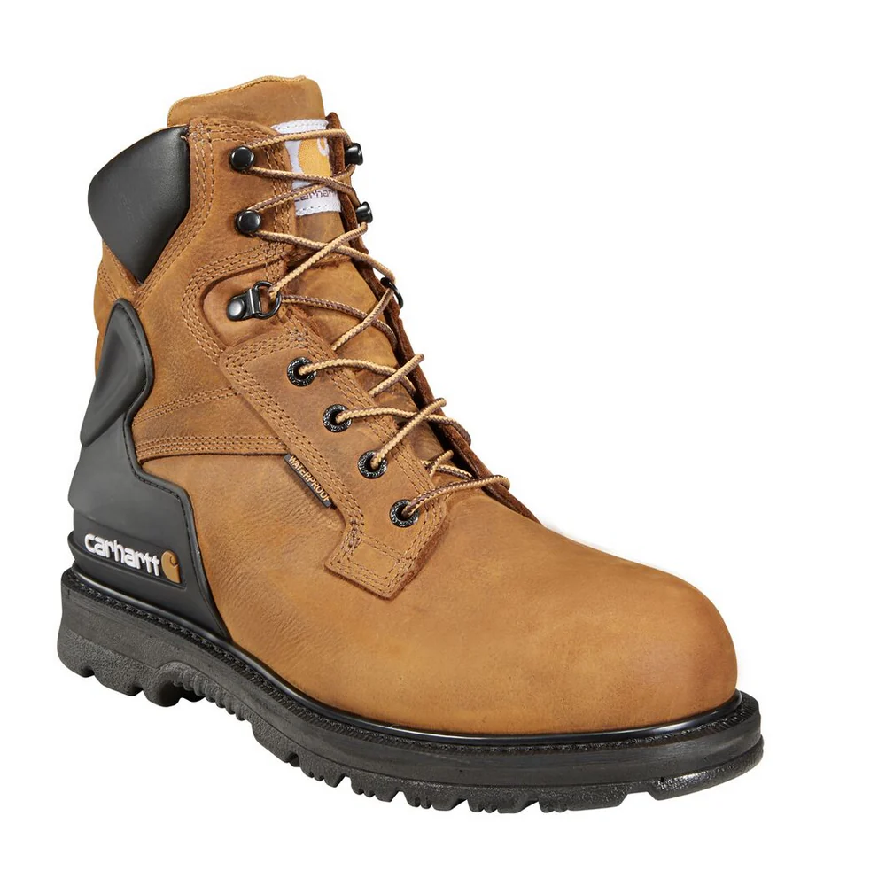 6-INCH STEEL TOE WORK BOOT - DKBRN-Bison Brown Oil Tan | Carhartt CMW6220 - Image 2