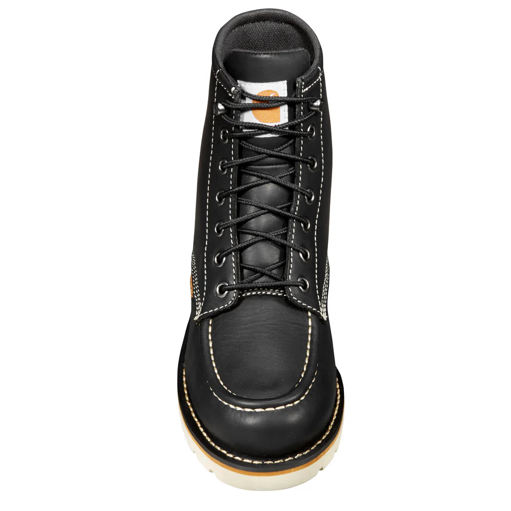 6-INCH WATERPROOF WEDGE BOOT - BLK-Black Oil Tanned | Carhartt FW6021-W - Image 4