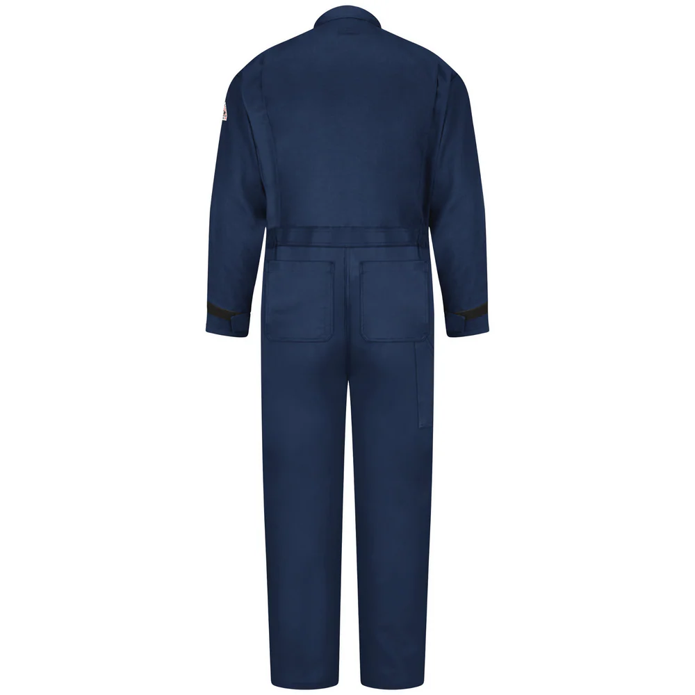 6 OZ. DELUXE EXCEL FR COMFORTOUCH COVERALL - NV-Navy | Bulwark CLZ4 - Image 2
