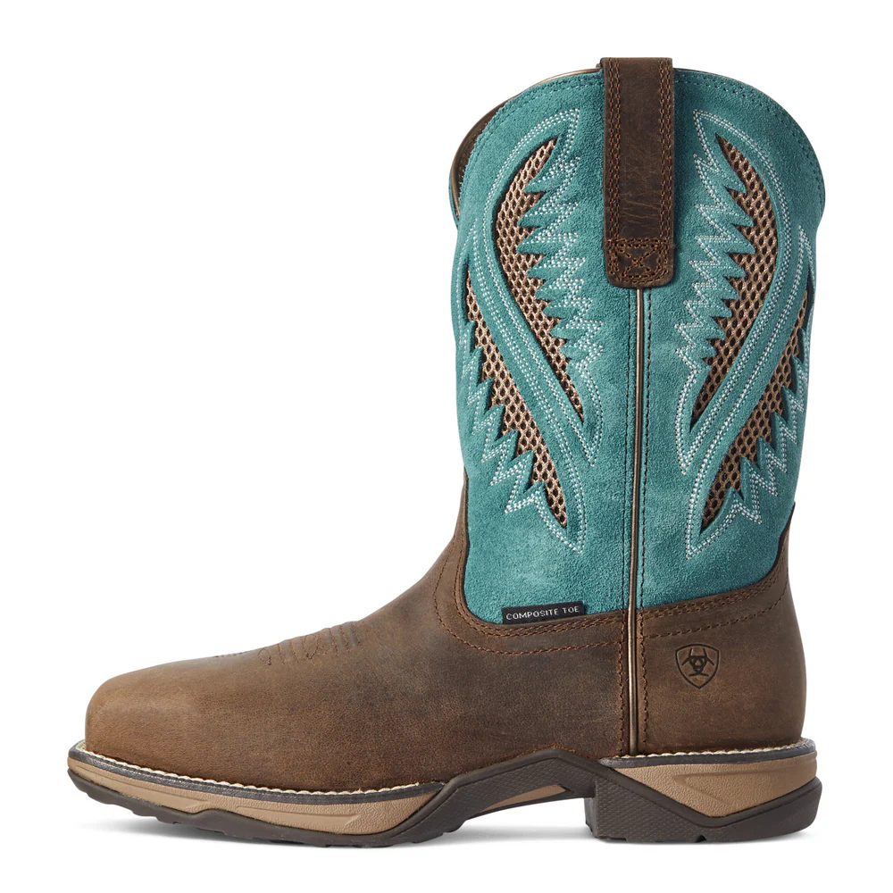 Anthem Venttek Composite Toe Work Boot - 200-Chocolate Chip | Ariat 10031663 - Image 3