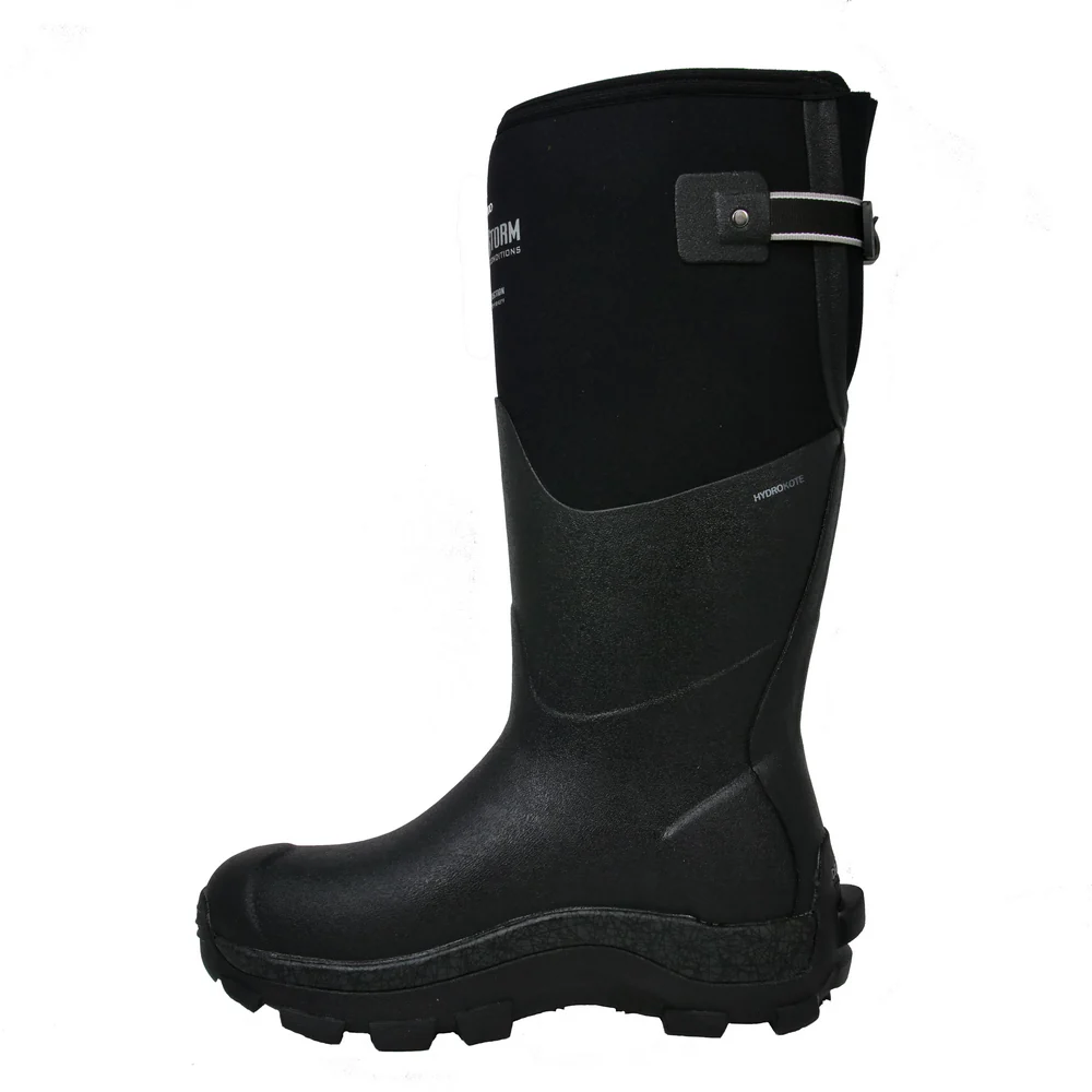 ARCTIC STORM GUSSETT WINTER BOOT - BK-Black &amp; Grey | Dryshod ARSGWHBK - Image 2