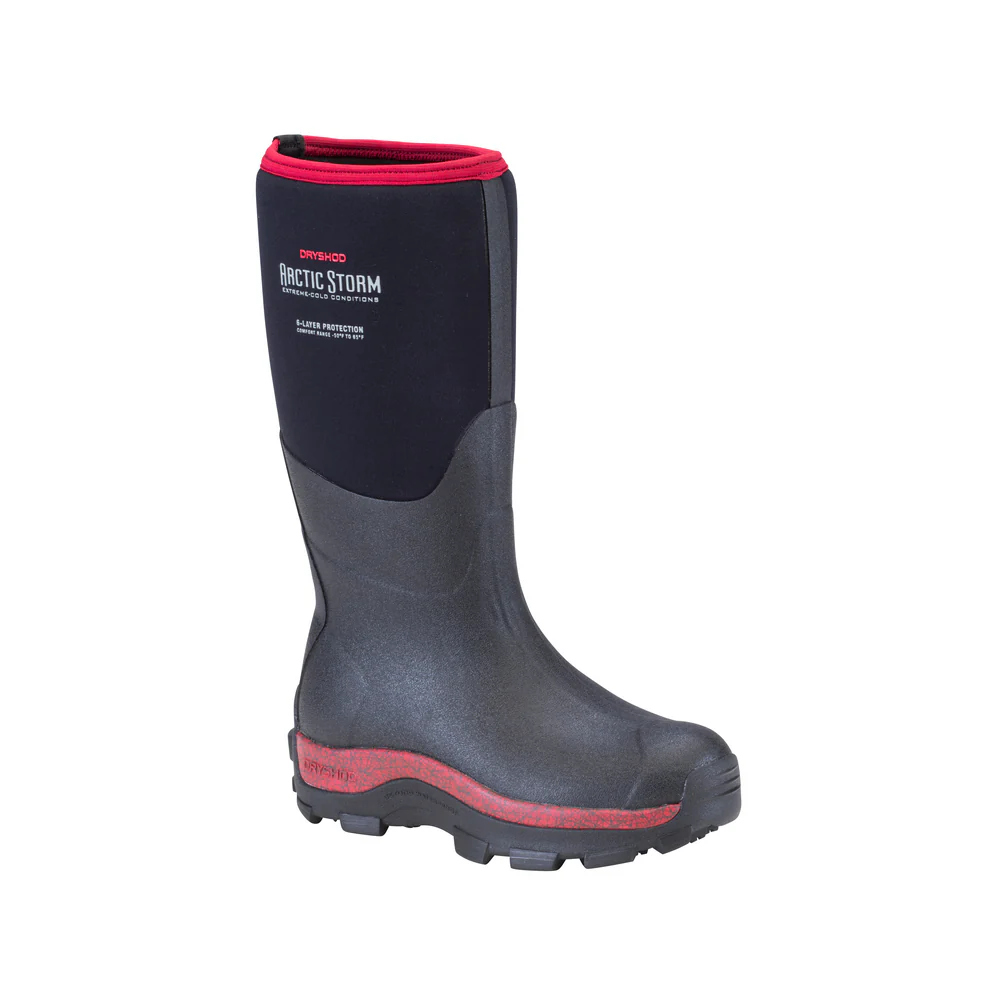 ARCTIC STORM HI WOMEN'S BOOT - CR-Black &amp; Cranberry | Dryshod ARSWHCR - Image 3