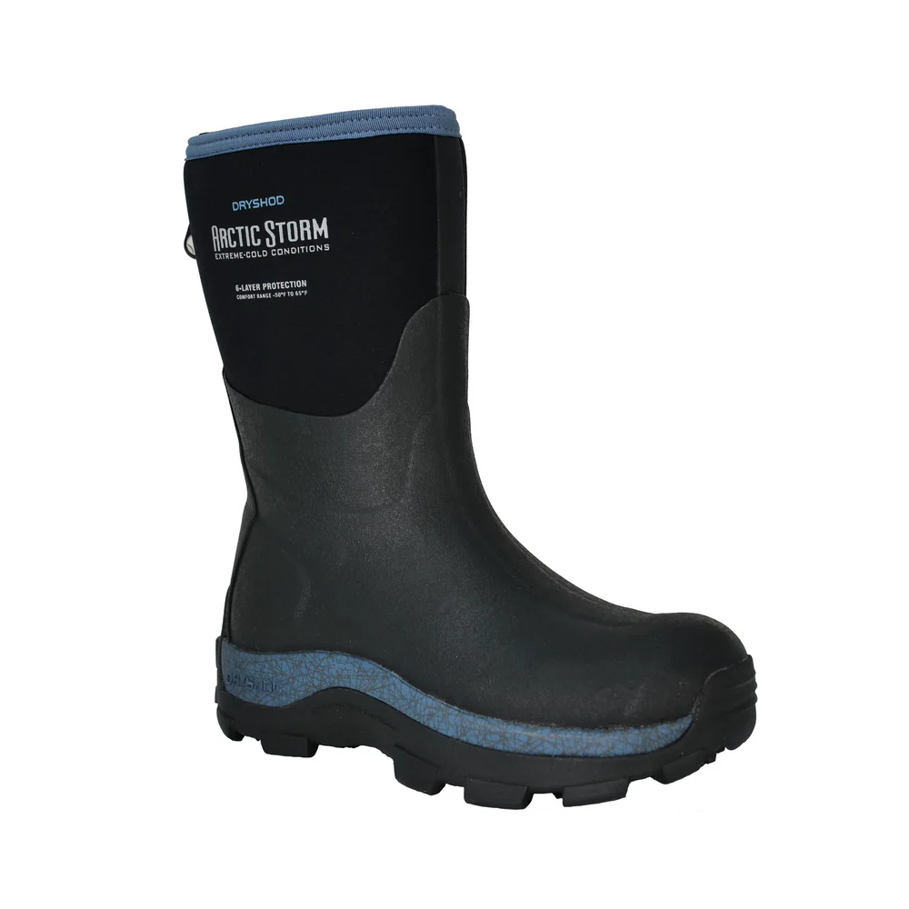 ARCTIC STORM MID WINTER BOOT - BL-Black &amp; Blue | Dryshod ARSWMBL - Image 3