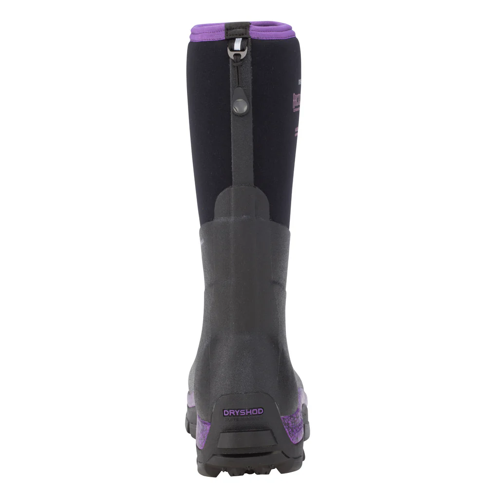 ARCTIC STORM WOMEN'S HI BOOT - PP-Black &amp; Purple | Dryshod ARSWHPP - Image 4