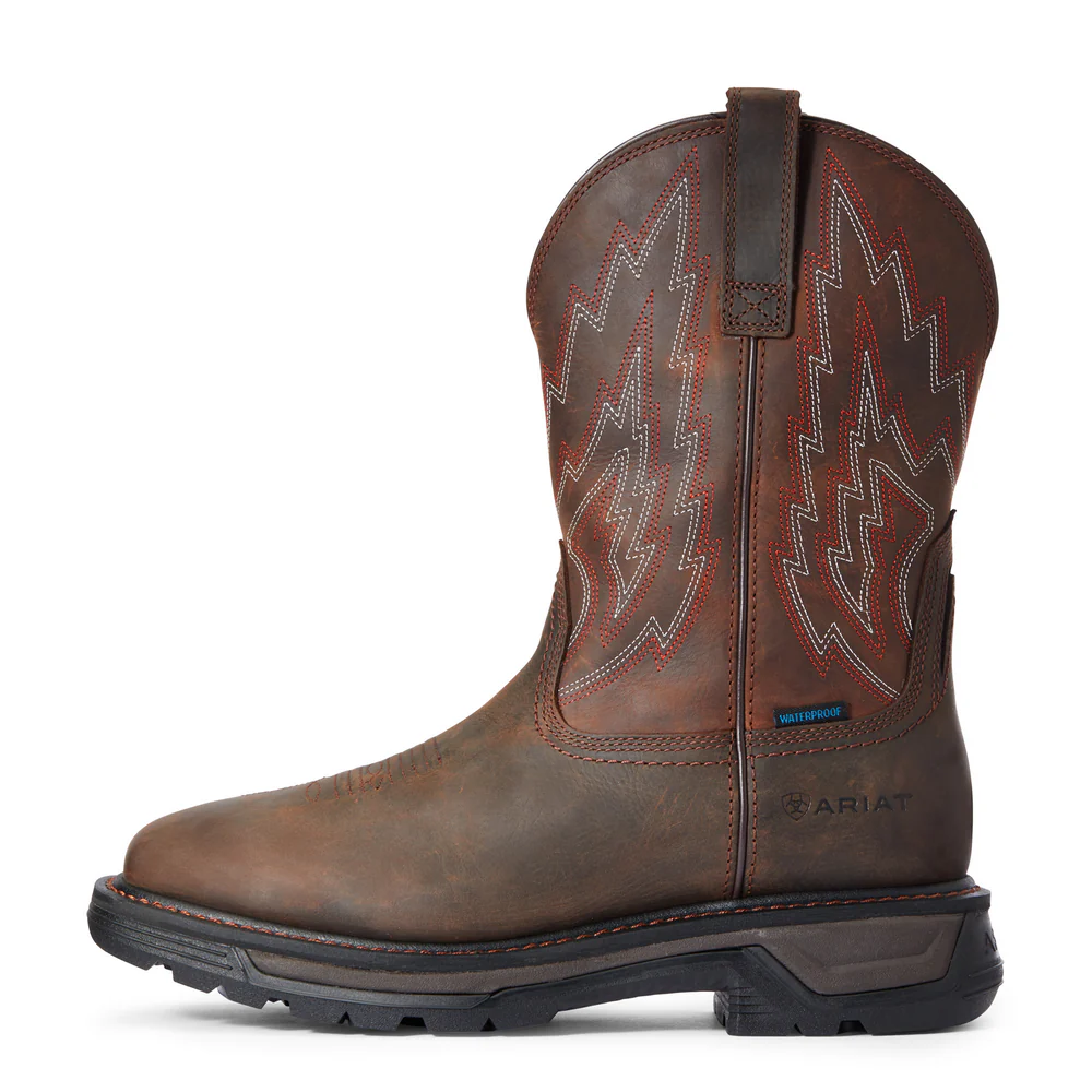 BIG RIG H2O WORK BOOT - 200-Brown | Ariat 10033991 - Image 3