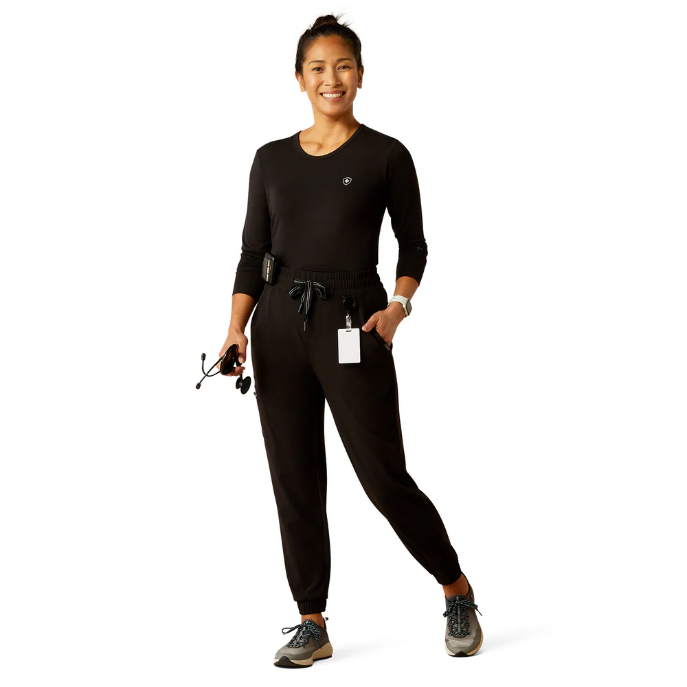 Blackwell Cargo Stretch Jogger Scrub Pant - 001-Black | Ariat 10039953 - Image 8