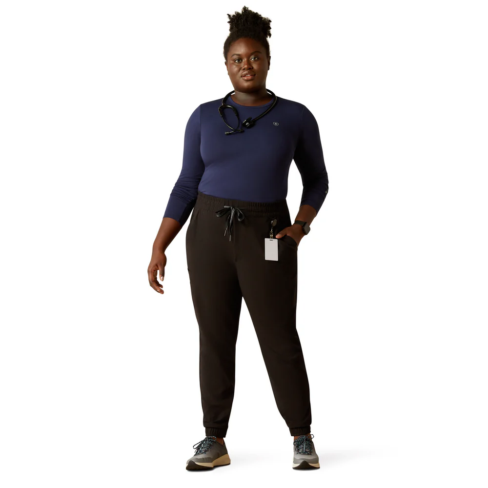Blackwell Cargo Stretch Jogger Scrub Pant - 001-Black | Ariat 10039953 - Image 9