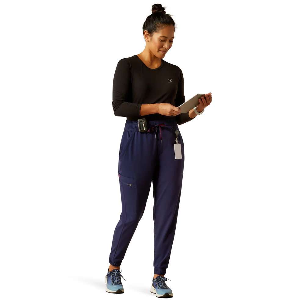 Blackwell Cargo Stretch Jogger Scrub Pant - 410-Navy | Ariat 10039954 - Image 8