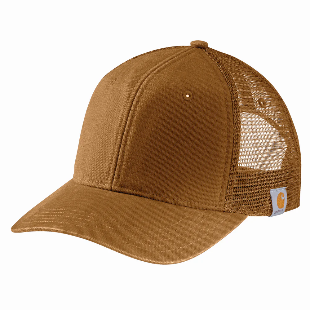 Canvas Mesh Back Cap - BRN-Carhartt Brown | Carhartt 105298 - Image 2