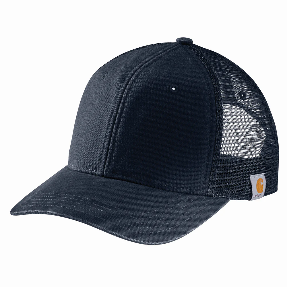 Canvas Mesh Back Cap - I26-Navy | Carhartt 105298 - Image 2