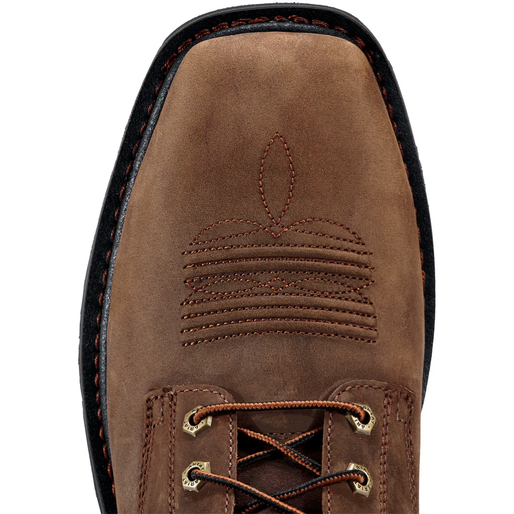 CASCADE 8-INCH WIDE SQUARE TOE BOOT - 200-Brown | Ariat 10011916 - Image 4
