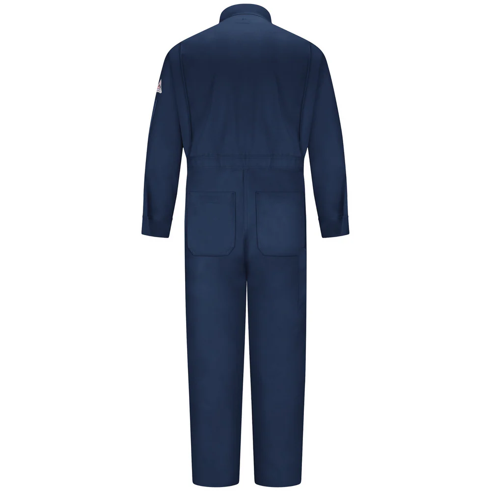 CAT 2 MIDWEIGHT EXCEL FR DELUXE COVERALL - NV-Navy | Bulwark CED4 - Image 2