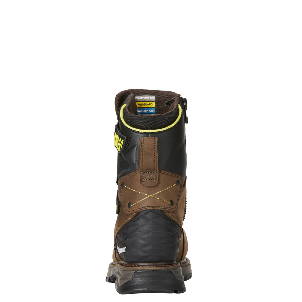 CATALYST WORK 8-INCH MET-GUARD H2O COMPOSITE TOE BOOT - 200-Brown | Ariat 10021706 - Image 3