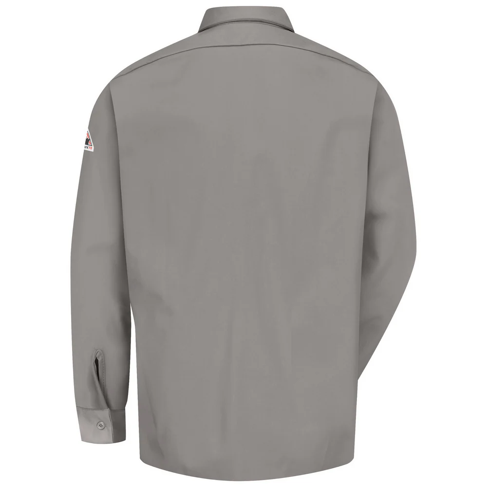 COMFORTOUCH EXCEL FR WORK SHIRT - GY-Grey | Bulwark SLW2 - Image 2