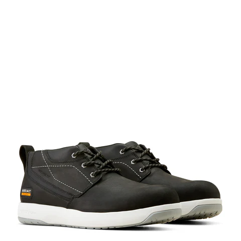 Conveyer Composite Toe Work Shoe - 001-Black | Ariat 10050838 - Image 4