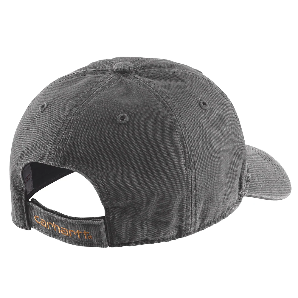 COTTON CANVAS CAP - 039-Gravel | Carhartt 103938 - Image 2