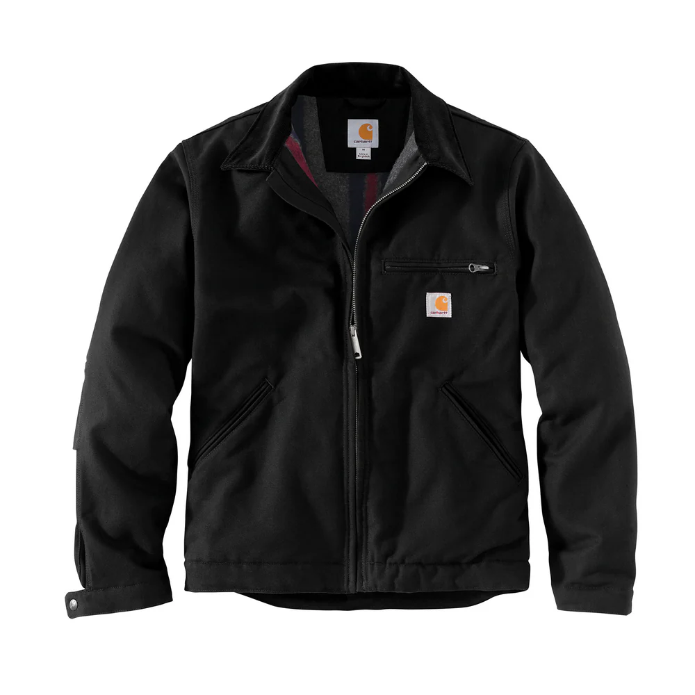 DUCK DETROIT JACKET - BLK-Black | Carhartt 103828 - Image 2