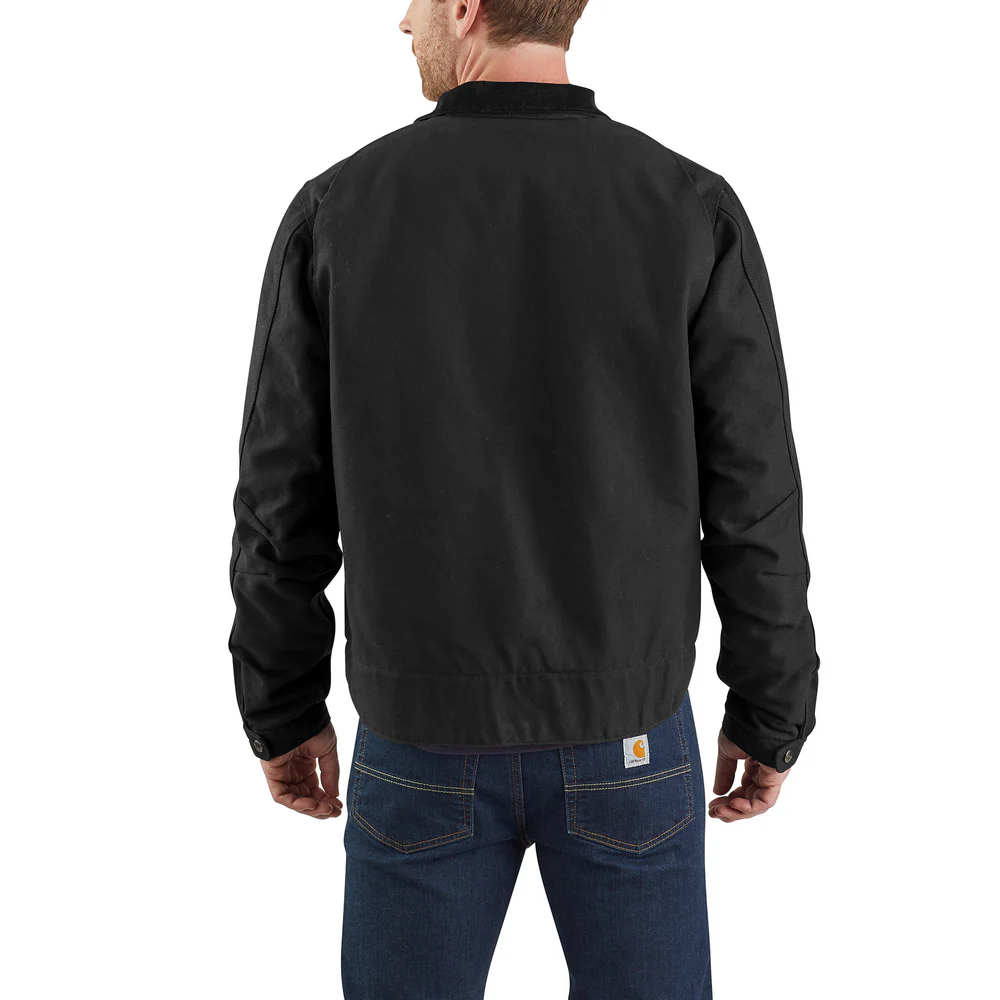 DUCK DETROIT JACKET - BLK-Black | Carhartt 103828 - Image 3