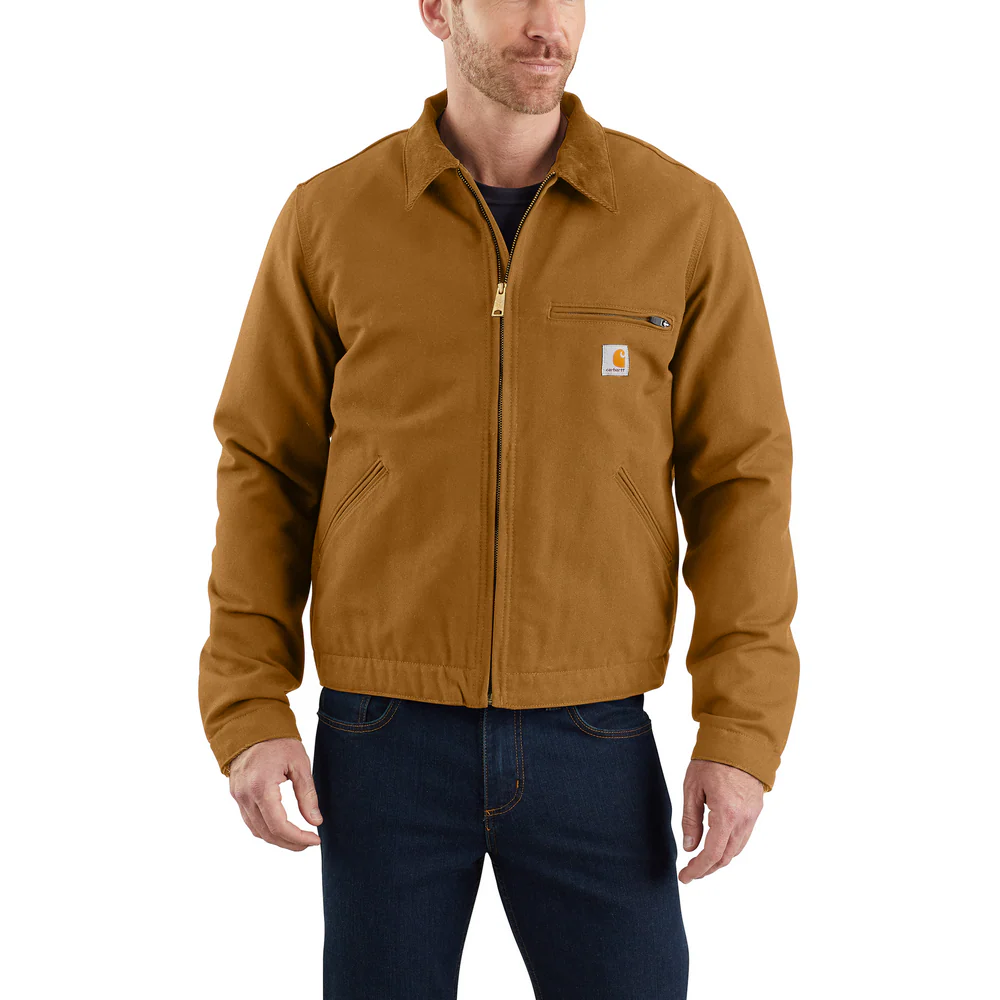 DUCK DETROIT JACKET - BRN-Carhartt Brown | Carhartt 103828