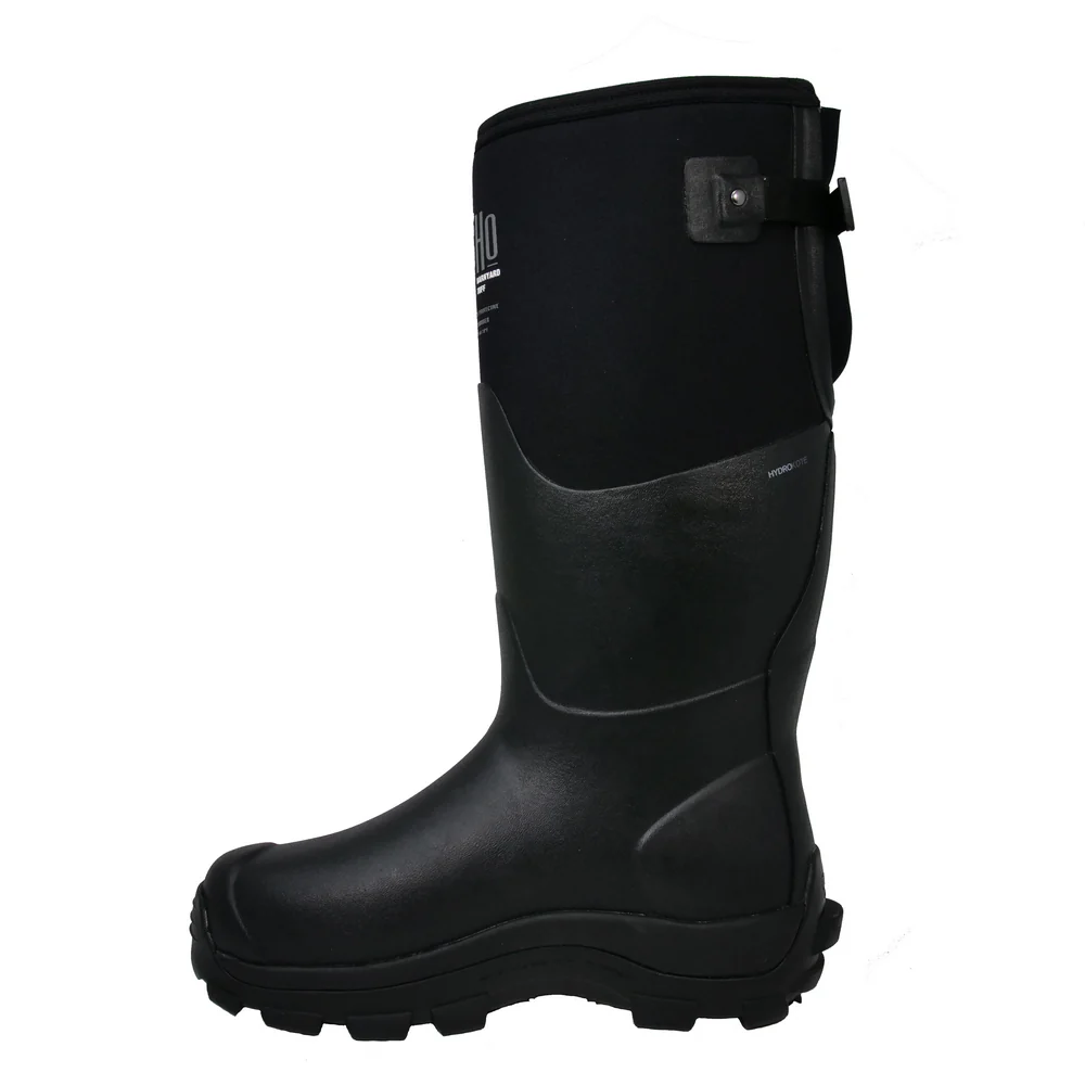DUNGHO MAX GUSSET BARNYARD BOOT - BK-Black & Grey | Dryshod DHMGMHBK - Image 2