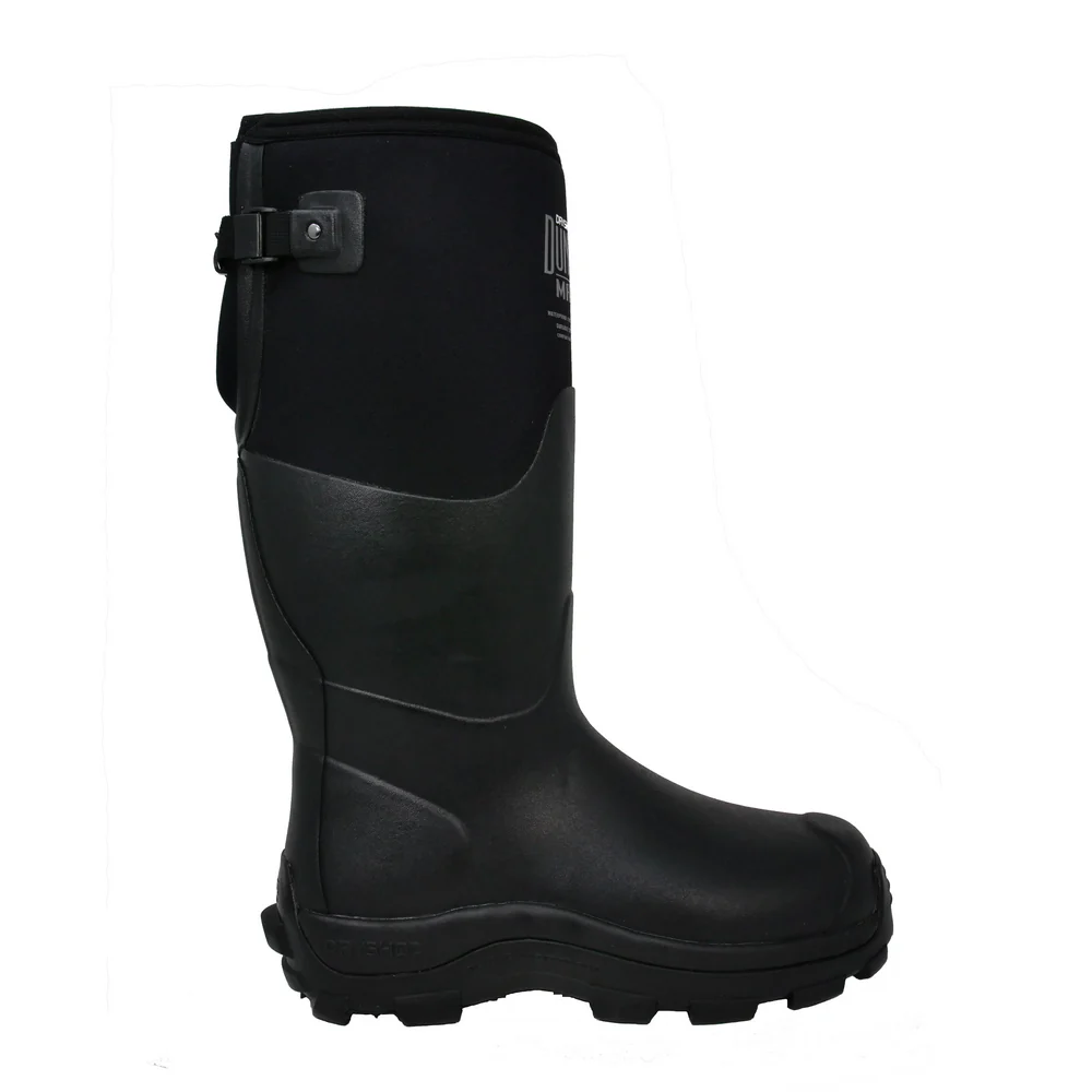 DUNGHO MAX GUSSET BARNYARD BOOT - BK-Black & Grey | Dryshod DHMGMHBK - Image 3