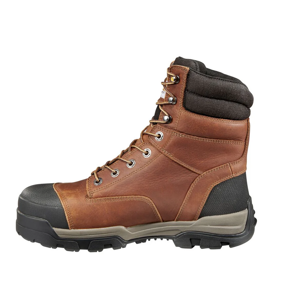 ENERGY 8-INCH COMPOSITE TOE BOOT - TAN-Peanut Oil Tan Leather | Carhartt CME8355 - Image 3