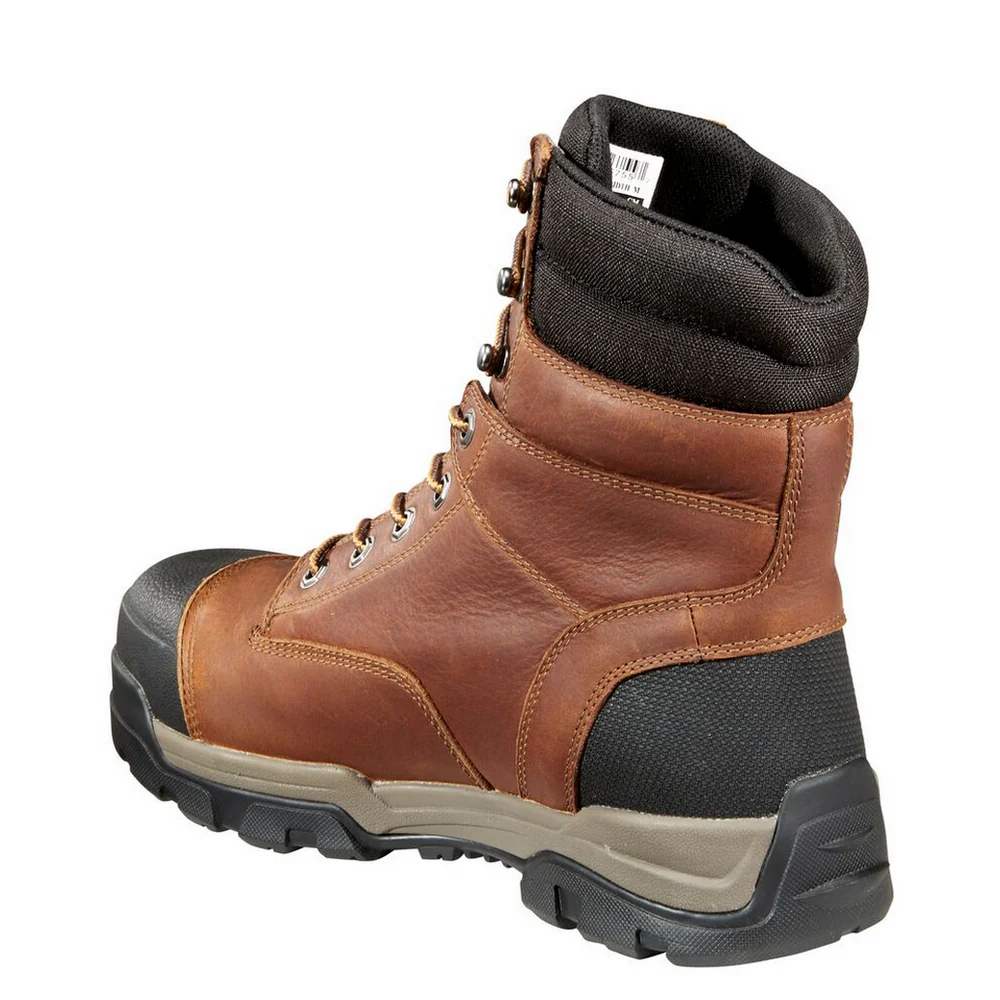 ENERGY 8-INCH COMPOSITE TOE BOOT - TAN-Peanut Oil Tan Leather | Carhartt CME8355 - Image 4