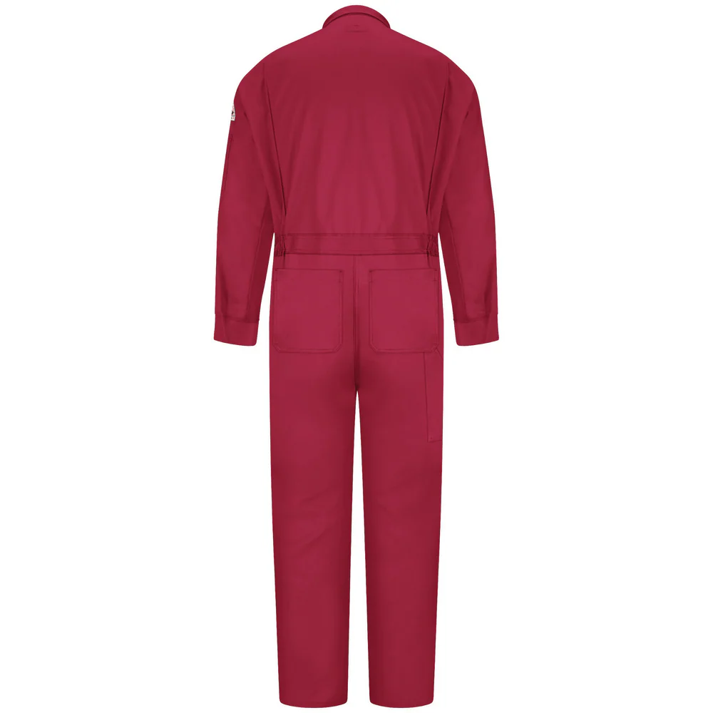 EXCEL FR COMFORTOUCH LIGHTWEIGHT DELUXE COVERALL - RD-Red | Bulwark CLD6 - Image 2