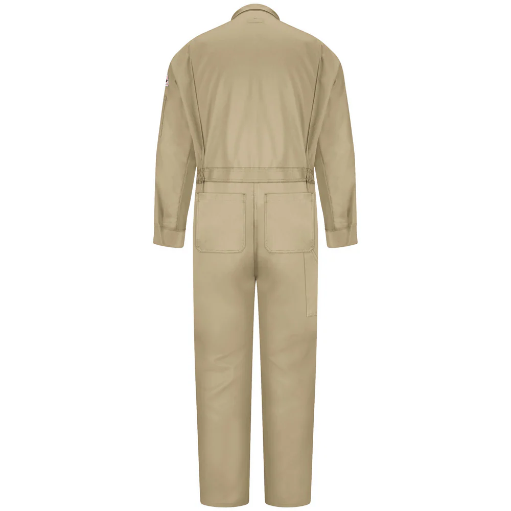 EXCEL FR COMFORTOUCH UNIFORM COVERALL - KH-Khaki | Bulwark CLD4 - Image 2
