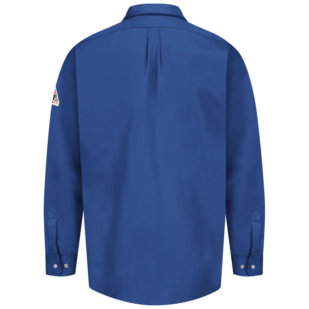 EXCEL FR MIDWEIGHT SNAP-FRONT UNIFORM SHIRT - RB-Royal Blue | Bulwark SES2 - Image 2