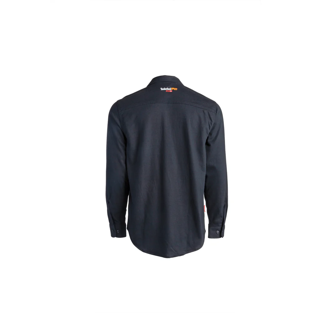 FLAME RESISTANT COTTON CORE BUTTON FRONT SHIRT - 001-Black | Timberland PRO TB0A236V - Image 2