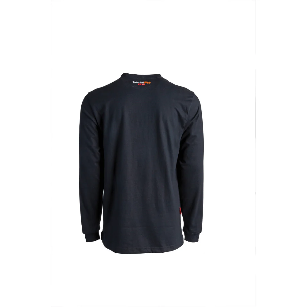 FLAME RESISTANT COTTON CORE POCKET T-SHIRT WITH SLEEVE LOGO - 001-Black | Timberland PRO TB0A1V8D - Image 2