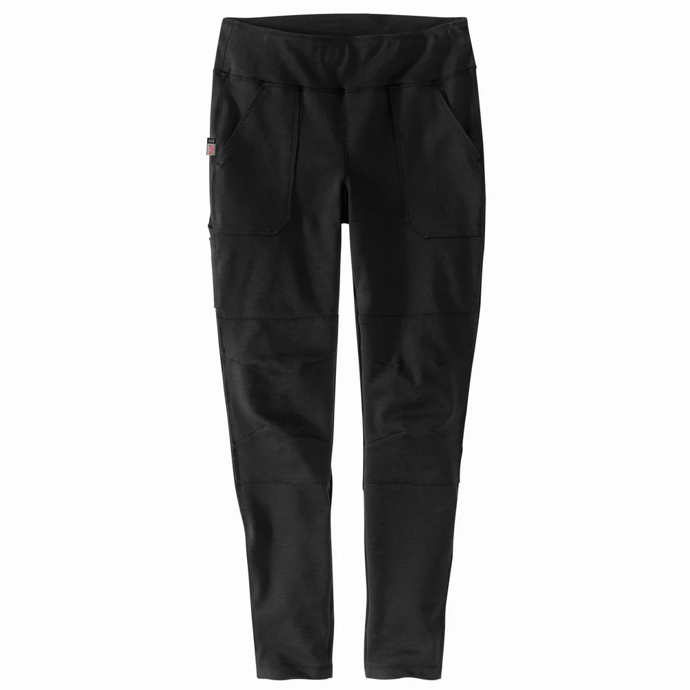 Flame Resistant Force Fitted Midweight Utility Legging - N04-Black | Carhartt 105283 - Image 2