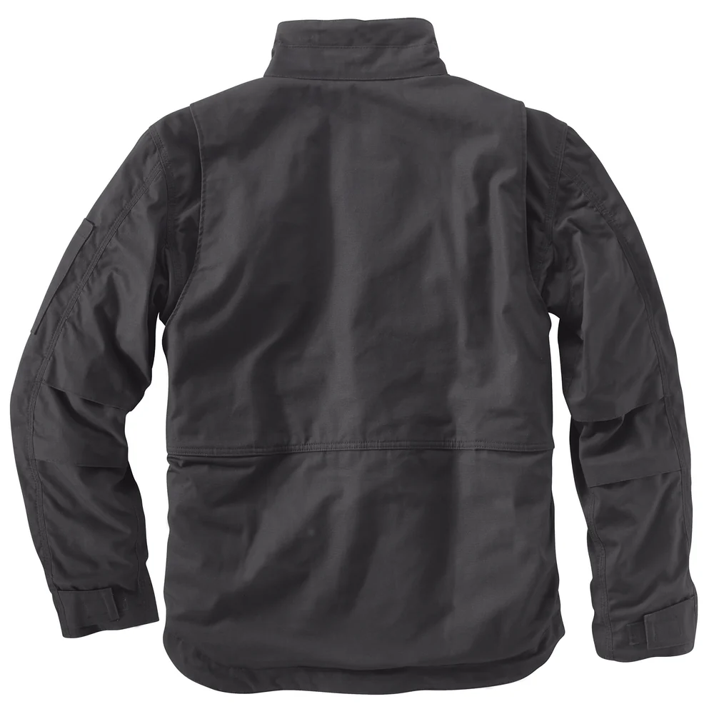 Flame Resistant Full Swing Relaxed Fit Quick Duck Insulated Coat - 029-Shadow | Carhartt 102182