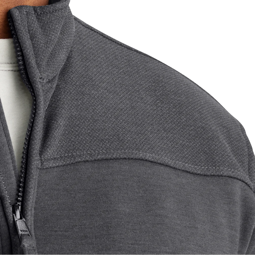 Flame Resistant Rain Defender Relaxed Fit Mock Neck Fleece Pullover - 029-Shadow | Carhartt 105012 - Image 5
