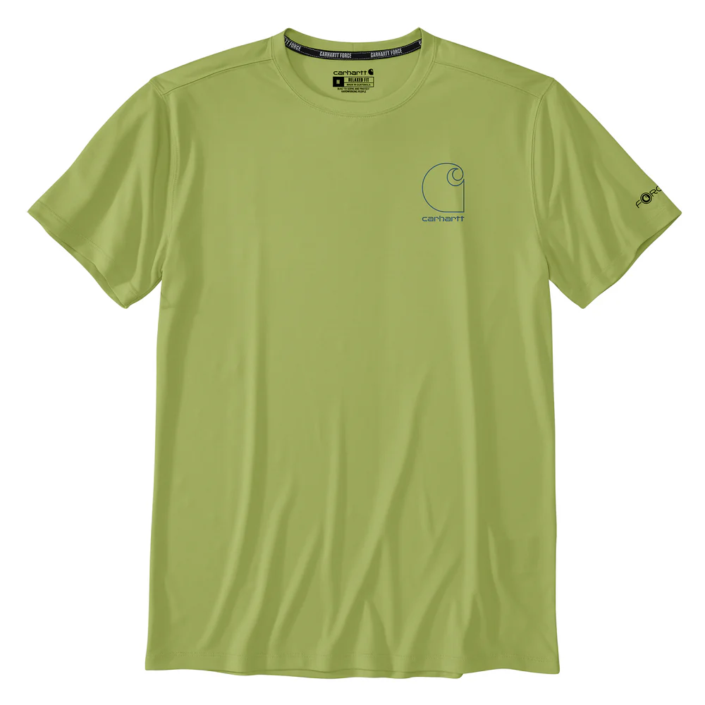 Force Sun Defender Lightweight Short-Sleeve Logo Graphic T-Shirt - GJ7-Algae Green | Carhartt 106163 - Image 2
